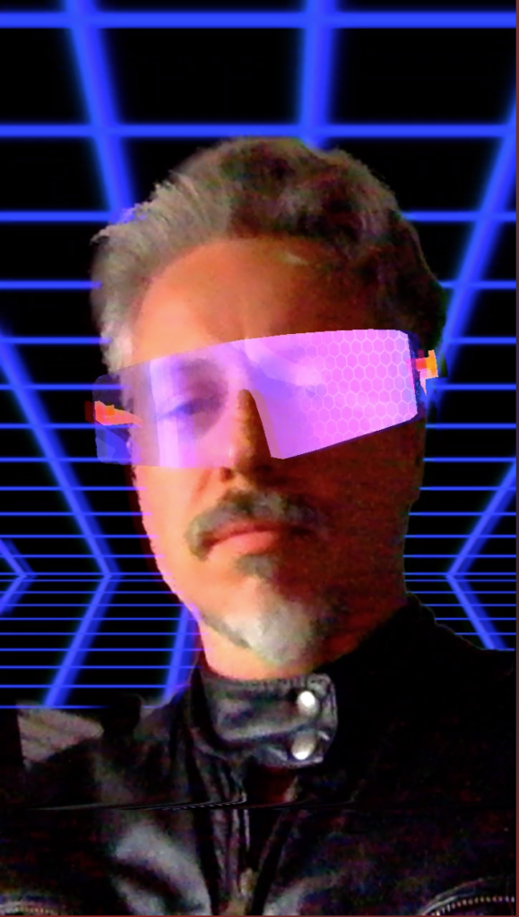 Snapchat-Lens-Retrowave